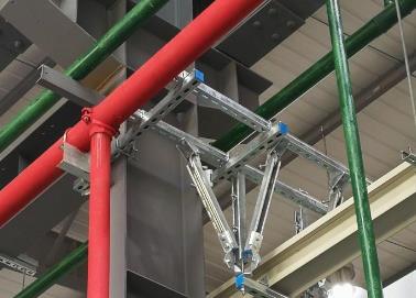 酒泉市该抗震支架的整体式支吊架结构协调性好